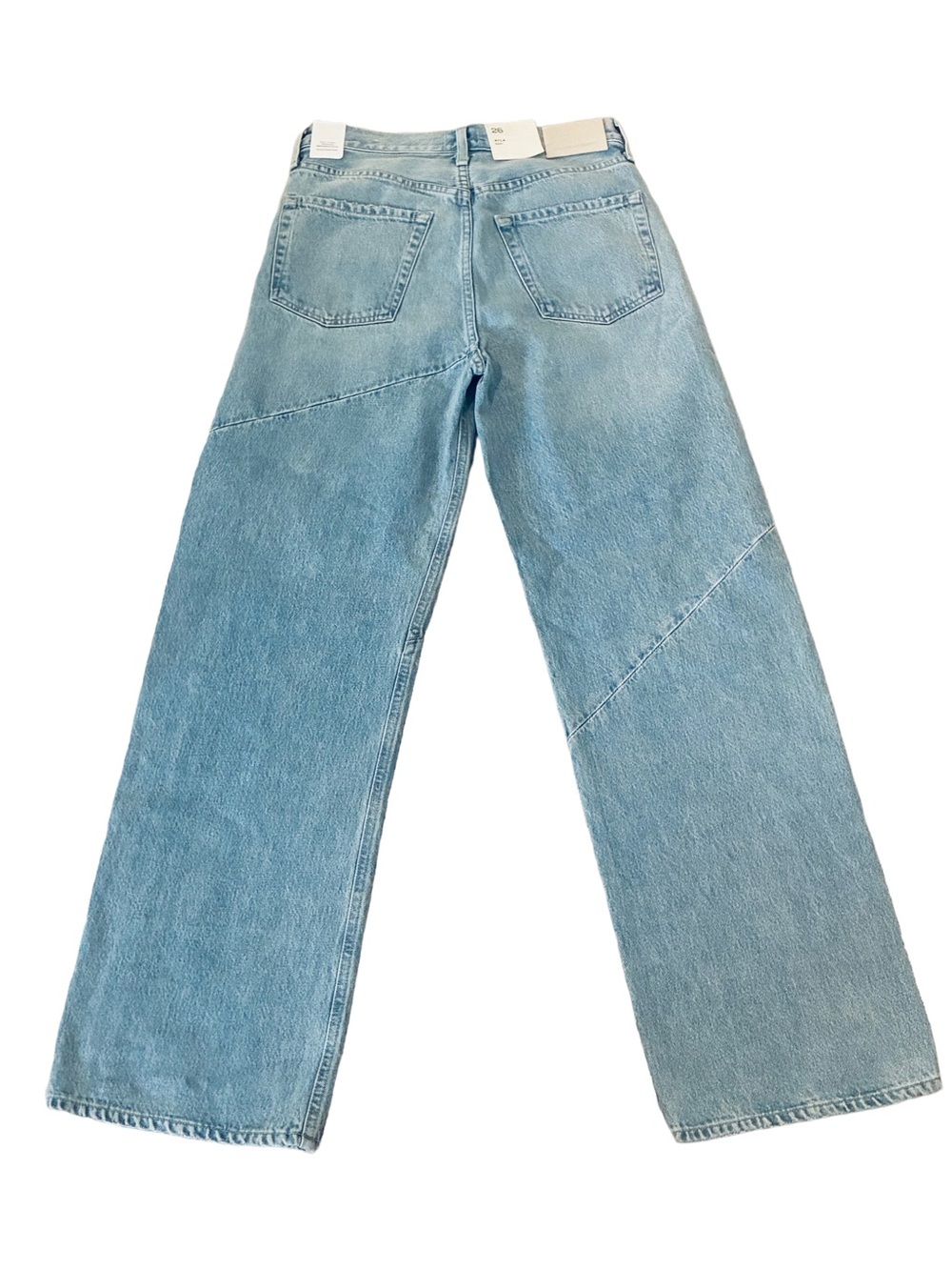 Citizens Of Humanity Ayla Swirl Baggy Jeans Size 26 NWT - Picture 6 of 9